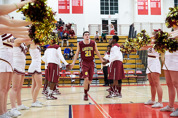 Lassiter Basketball vs Milton boys varsity