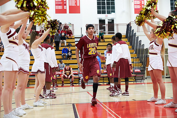 Lassiter Basketball vs Milton boys varsity